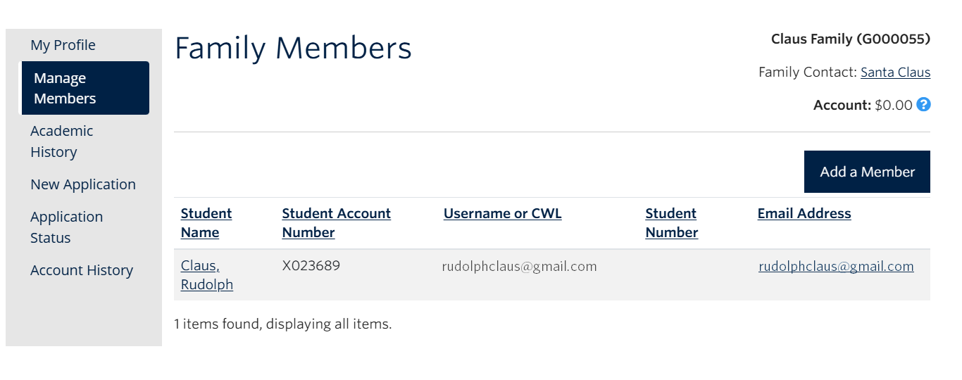 Screenshot of how to add family member step 3b2