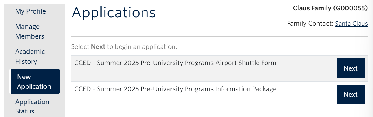 Screenshot of how to fill form step 3