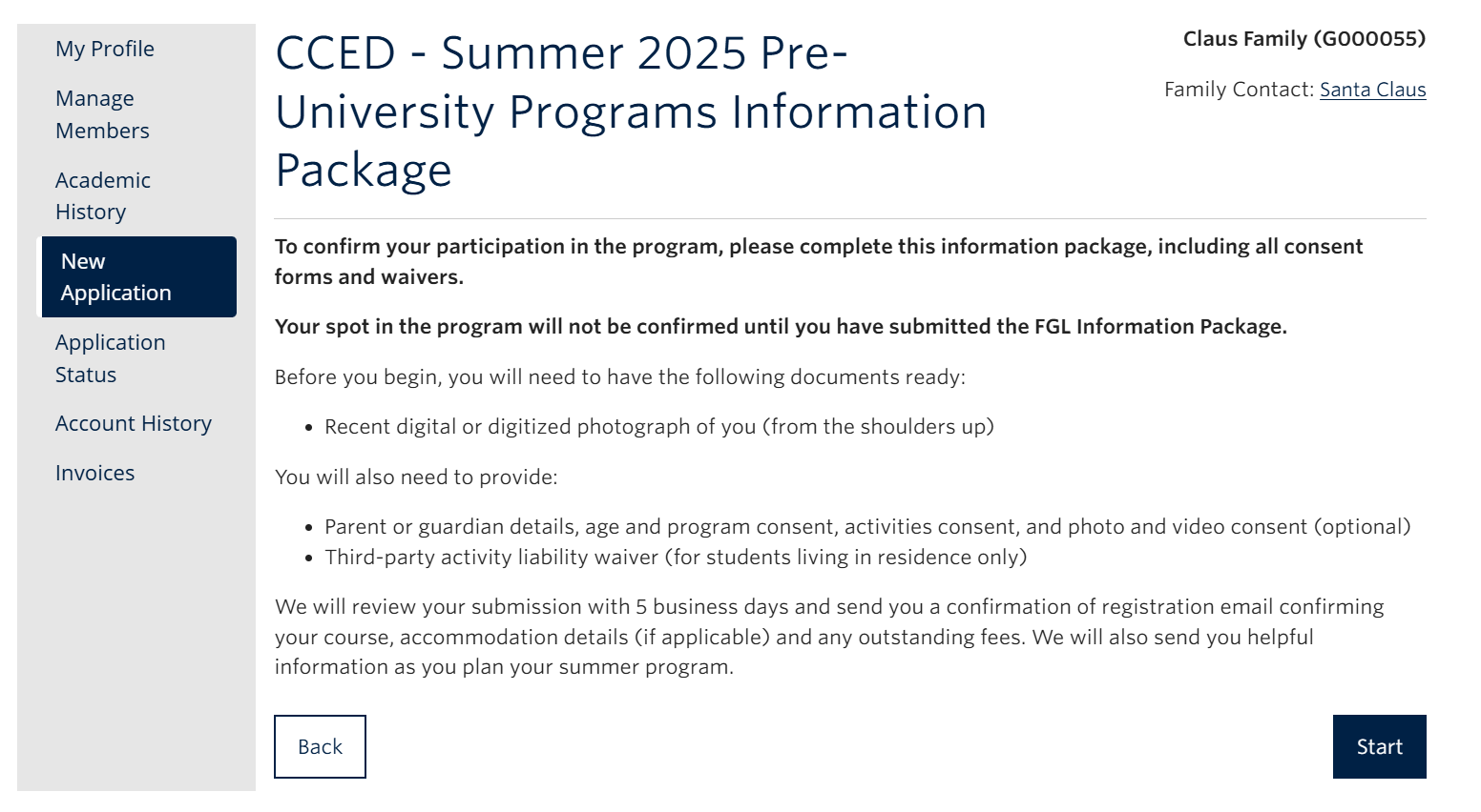 Screenshot of how to fill form step 4