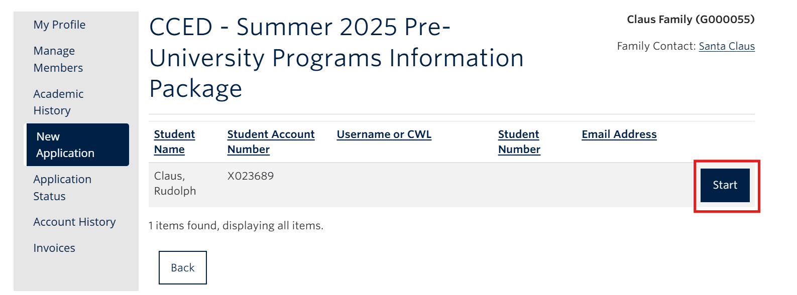 Screenshot of how to fill form step 5