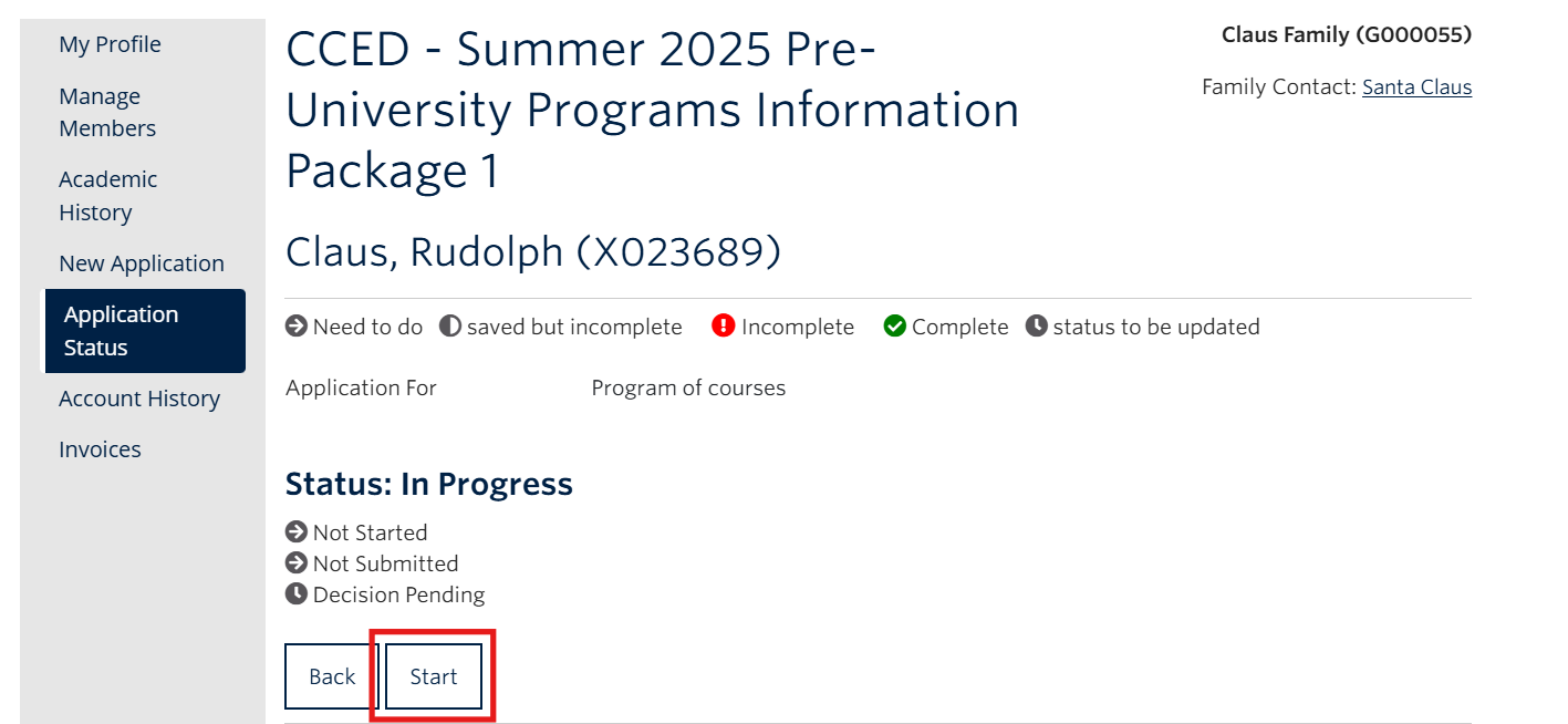 Screenshot of how to fill form step 6