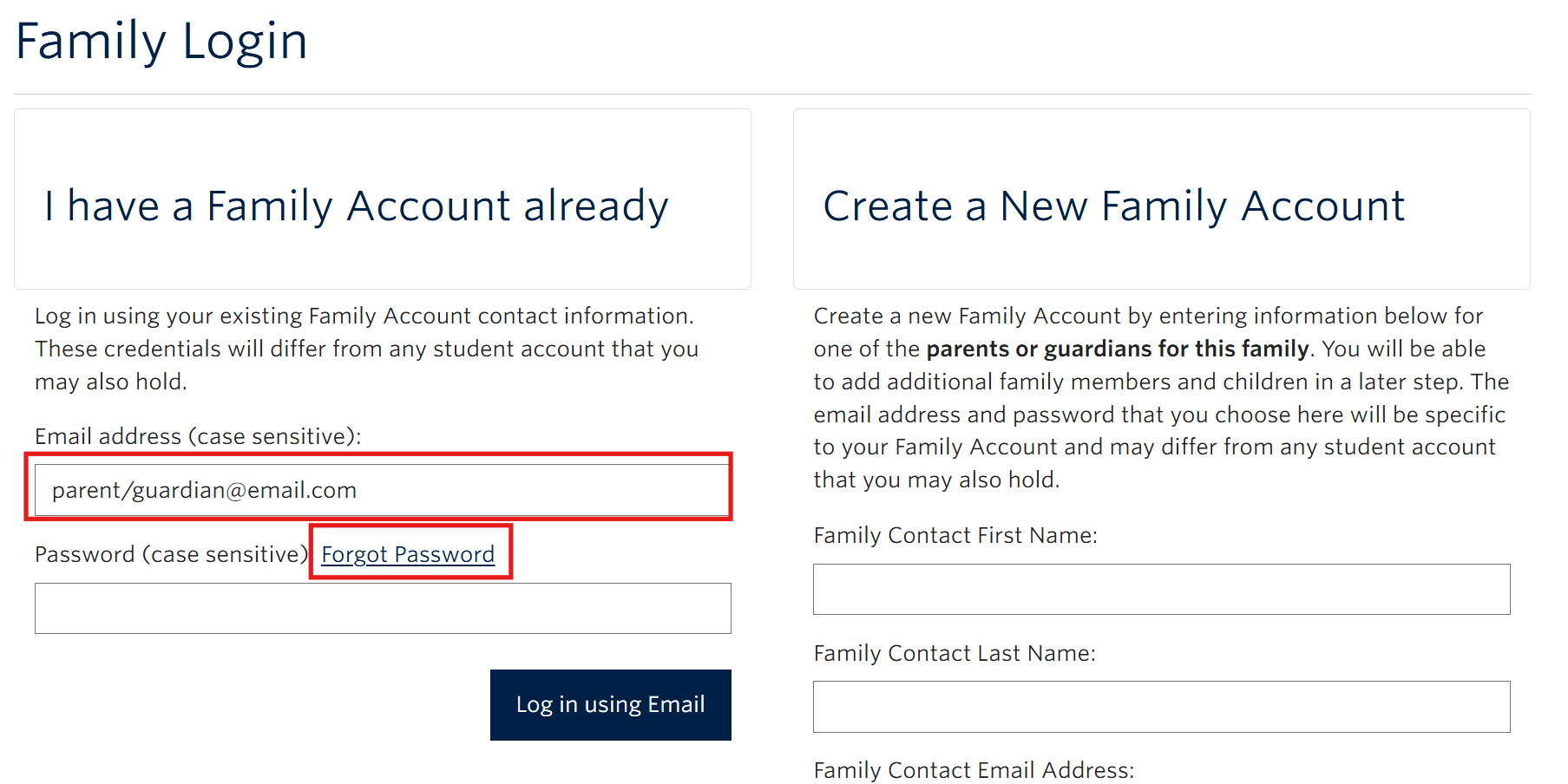 Screenshot of how to reset step 2